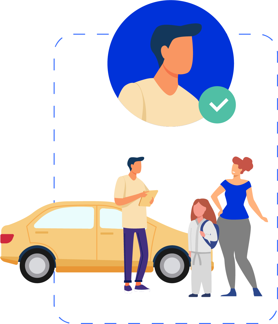 KidrivOO, trouver un accompagnant ? Etape 2